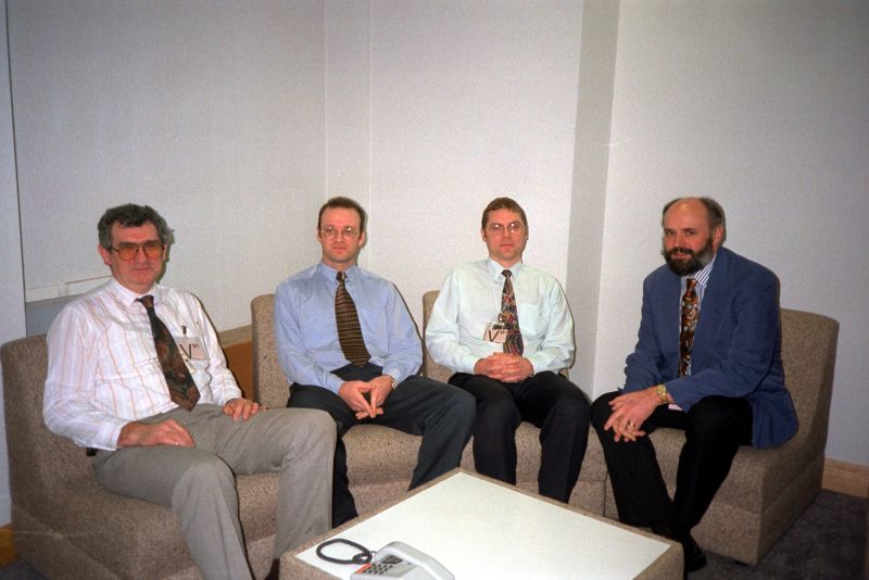 Paul McNicholl; ? ?; John Slinger; Martin Butters